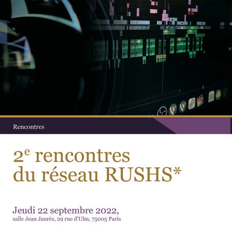 2e Rencontres du réseau RUSHS – 22 septembre 2022
